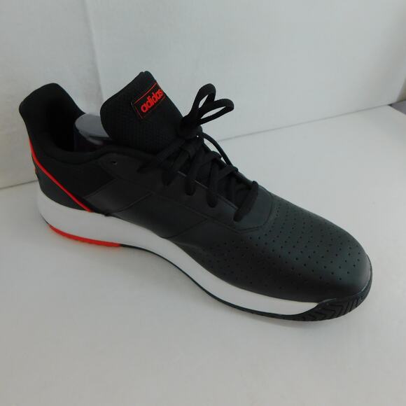 Adidas Courtsmash Tennis Sneakers Black Mens  Size 12 New - Picture 11 of 12